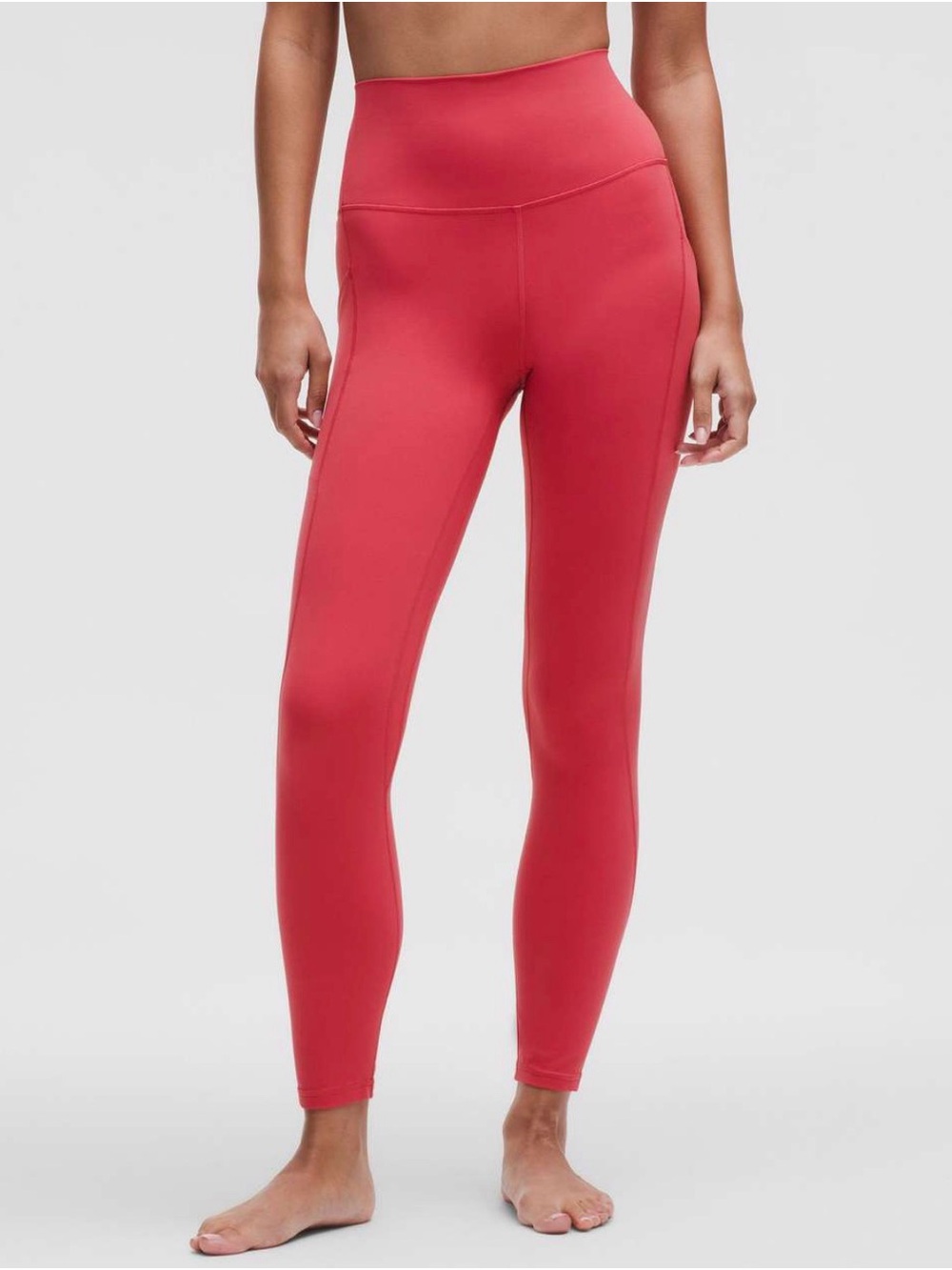 NWT Lululemon Align HR Pant 25" *Pockets Desert Red Size 4